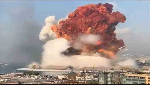 بیروت انفجار